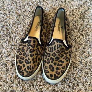 Cheetah Canvas Shoes